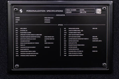 2024 Ferrari 296 GTB