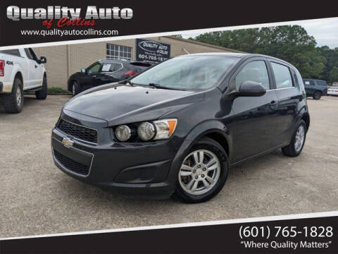 2015 Chevrolet Sonic for sale at Quality Auto of Collins in Collins MS