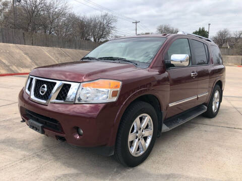 2012 Nissan Armada for sale at Royal Auto, LLC. in Pflugerville TX