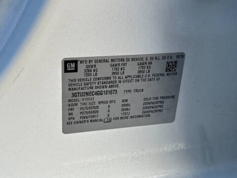 2016 GMC Sierra 1500