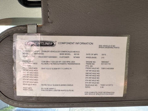 2016 Freightliner M2 106