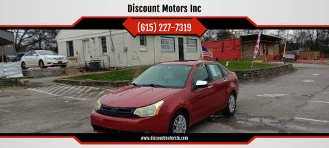 2011 Ford Focus for sale at Discount Motors Inc in Nashville TN