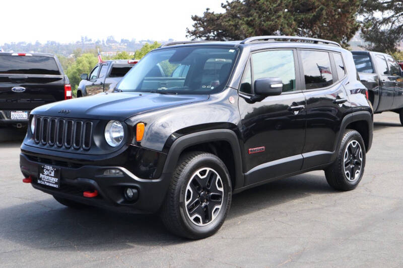 Used 2015 Jeep Renegade Trailhawk with VIN ZACCJBCT1FPC41628 for sale in San Diego, CA