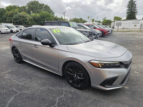 2022 Honda Civic for sale at A TO Z  AUTOMART - A TO Z AUTOMART in West Palm Beach FL