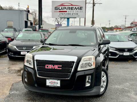 2015 GMC Terrain for sale at Supreme Auto Sales in Chesapeake VA