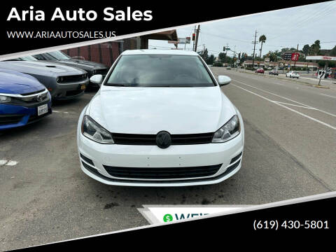 2017 Volkswagen Golf for sale at Aria Auto Sales in San Diego CA