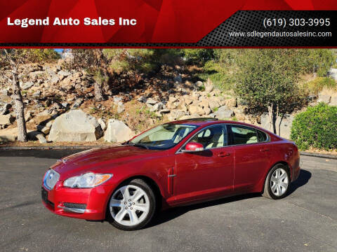 2009 Jaguar XF for sale at Legend Auto Sales Inc in Lemon Grove CA