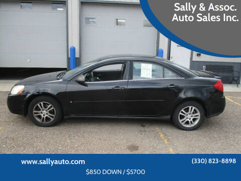 2006 Pontiac G6 for sale at Sally & Assoc. Auto Sales Inc. in Alliance OH