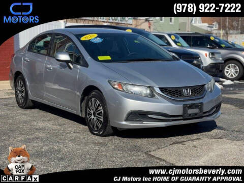 2013 Honda Civic for sale at CJ Motors Inc. in Beverly MA