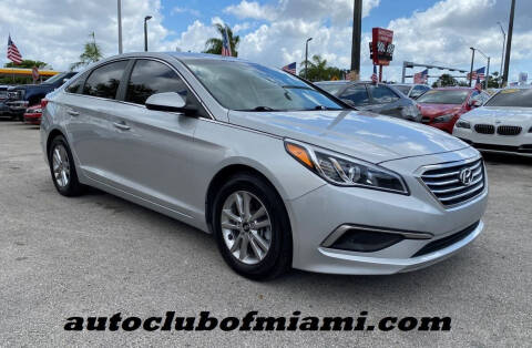 2017 Hyundai Sonata for sale at AUTO CLUB OF MIAMI, INC in Miami FL