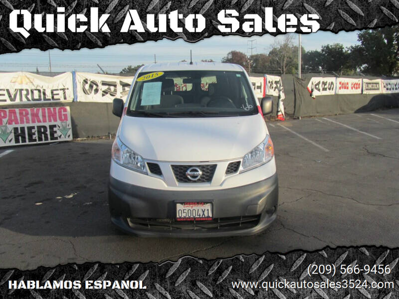 2015 Nissan NV200 for sale at Quick Auto Sales in Modesto CA