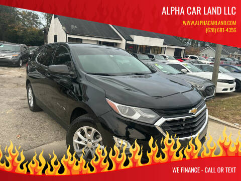 2020 Chevrolet Equinox for sale at Alpha Car Land LLC in Snellville GA