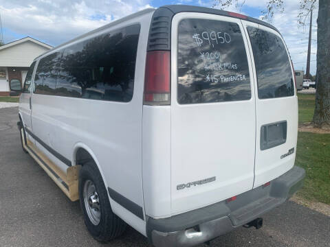 2001 Chevrolet Express for sale at Champion Motorcars in Springdale AR