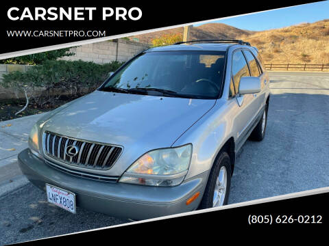 2001 Lexus RX 300 for sale at CARSNET PRO in Thousand Oaks CA