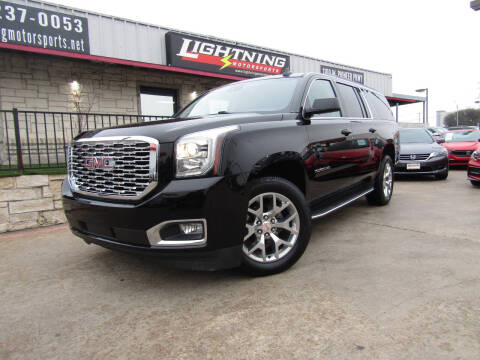 2018 GMC Yukon XL for sale at Lightning Motorsports in Grand Prairie TX