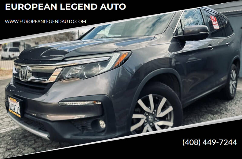 2019 Honda Pilot for sale at EUROPEAN LEGEND AUTO in San Jose CA