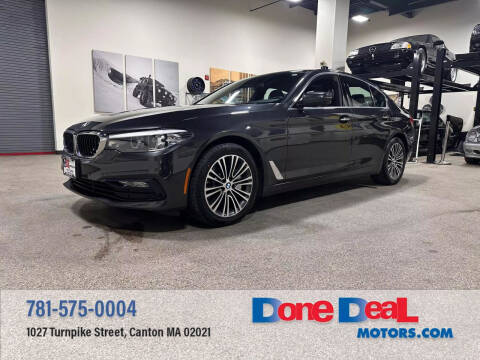 2018 BMW 5 Series for sale at DONE DEAL MOTORS in Canton MA