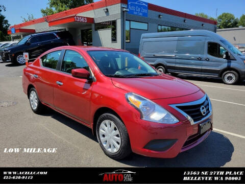 2019 Nissan Versa for sale at Auto Car Zone LLC in Bellevue WA
