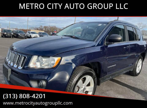 2013 Jeep Compass for sale at METRO CITY AUTO GROUP LLC in Lincoln Park MI