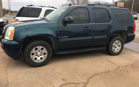 2007 GMC Yukon for sale at 4 B CAR CORNER in Anadarko OK