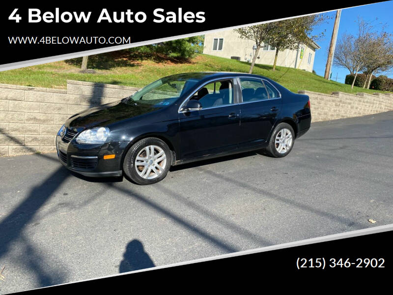 2007 Volkswagen Jetta for sale at 4 Below Auto Sales in Willow Grove PA