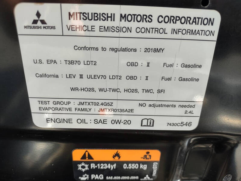 2018 Mitsubishi Outlander SEL