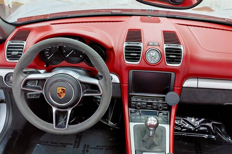 2016 Porsche Boxster Spyder