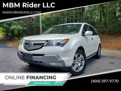 2008 Acura MDX for sale at MBM Rider LLC in Alpharetta GA