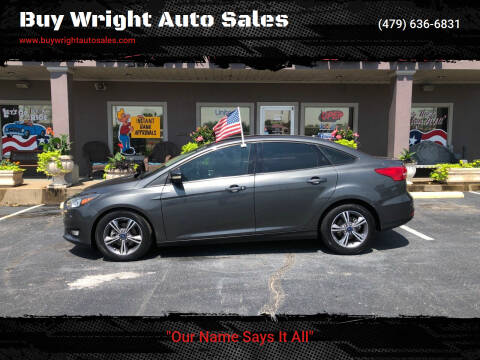2017 Ford Focus for sale at Buy Wright Auto Sales in Rogers AR