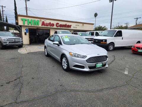 2016 Ford Fusion for sale at THM Auto Center Inc. in Sacramento CA
