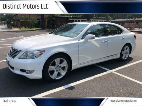 2012 Lexus LS 460 for sale at Distinct Motors LLC in Mechanicsville VA