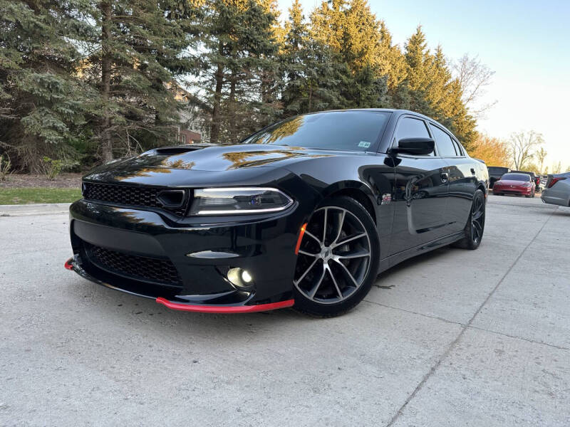 Used 2018 Dodge Charger R/T with VIN 2C3CDXGJ0JH157182 for sale in Northville, MI