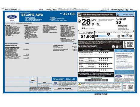 2023 Ford Escape Active