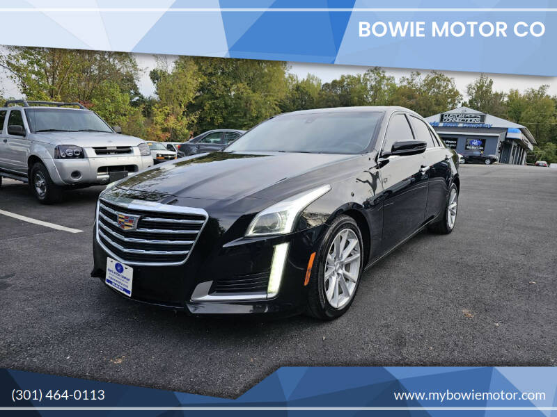 2018 Cadillac CTS for sale at Bowie Motor Co in Bowie MD