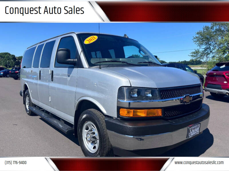 2021 Chevrolet Express for sale at Conquest Auto Sales in Port Byron NY