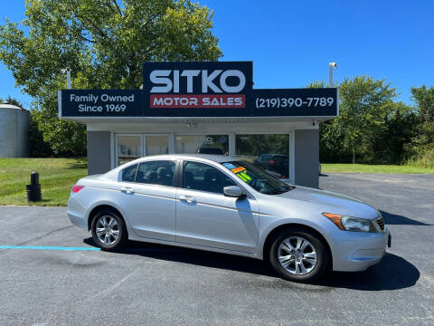 2010 Honda Accord for sale at SITKO MOTOR SALES INC in Cedar Lake IN