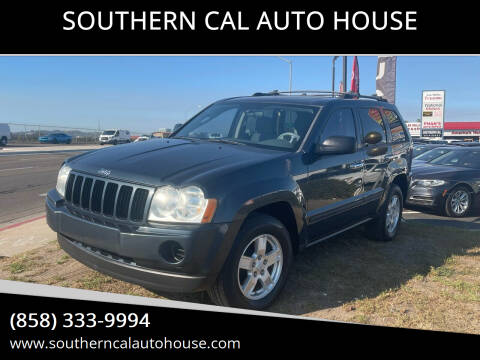 2007 Jeep Grand Cherokee for sale at SOUTHERN CAL AUTO HOUSE in San Diego CA