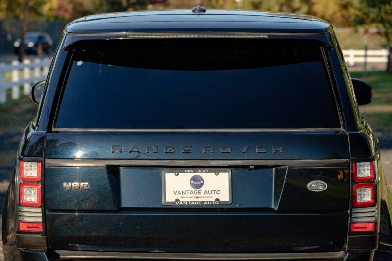 2015 Land Rover Range Rover HSE