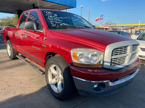 2006 Dodge Ram Pickup 1500 for sale at Buy-Fast Autos in Houston TX