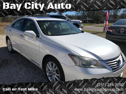 2011 Lexus ES 350 for sale at Bay City Auto's in Mobile AL