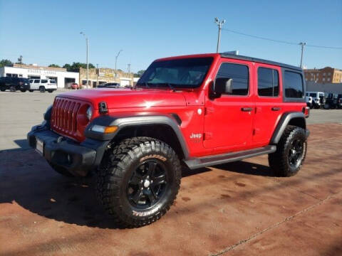 2020 Jeep Wrangler Unlimited for sale at Matthews Chrysler Dodge Jeep Ram in Vinita OK