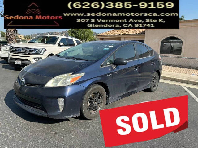 2013 Toyota Prius for sale at Sedona Motors in Glendora, CA