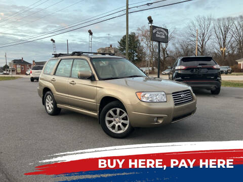 2008 Subaru Forester for sale at Beltz & Wenrick Auto Sales in Chambersburg PA