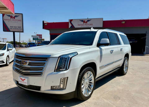 2018 Cadillac Escalade ESV Platinum
