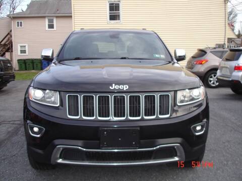 2014 Jeep Grand Cherokee for sale at Peter Postupack Jr in New Cumberland PA