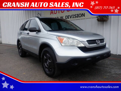 2009 Honda CR-V for sale at CRANSH AUTO SALES, INC in Arlington TX