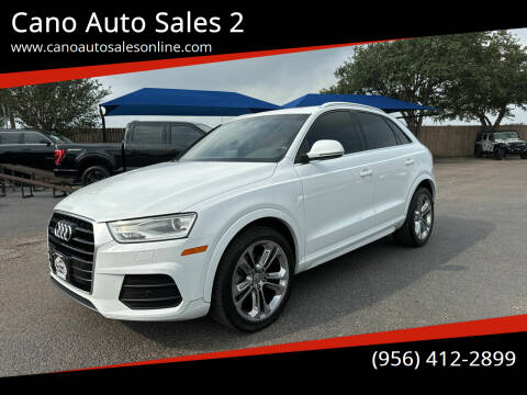 2016 Audi Q3 for sale at Cano Auto Sales 2 in Harlingen TX