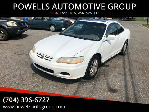 2001 Honda Accord for sale at POWELLS AUTOMOTIVE GROUP in Gastonia NC