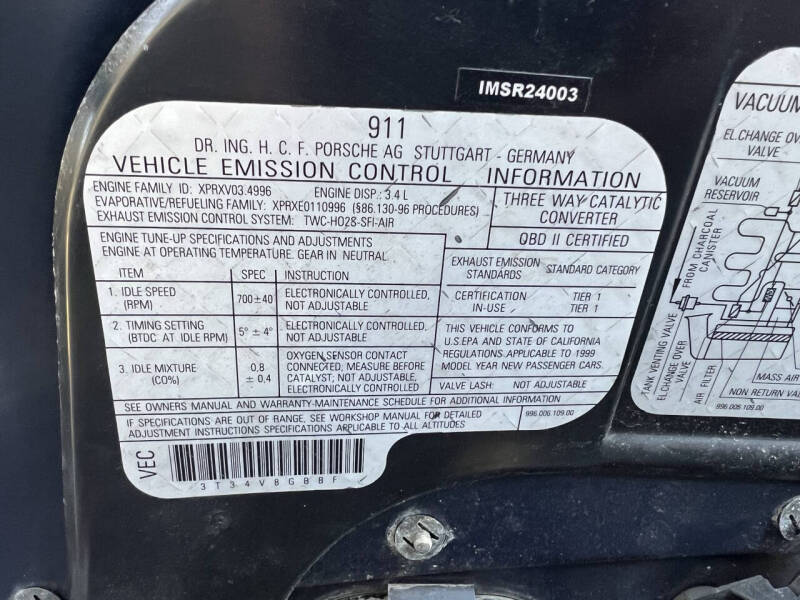 1999 Porsche 911 Carrera 4