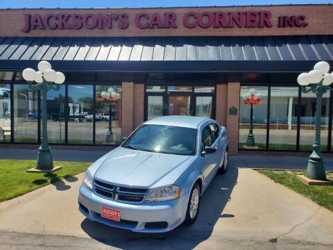 2013 Dodge Avenger for sale at Jacksons Car Corner Inc in Hastings NE
